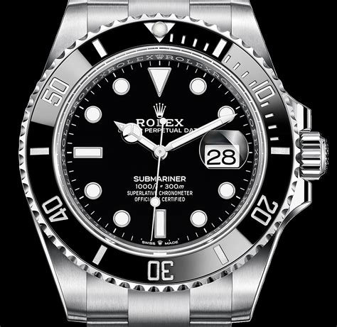 rolex submariner negro entero|Rolex Submariner waterproof.